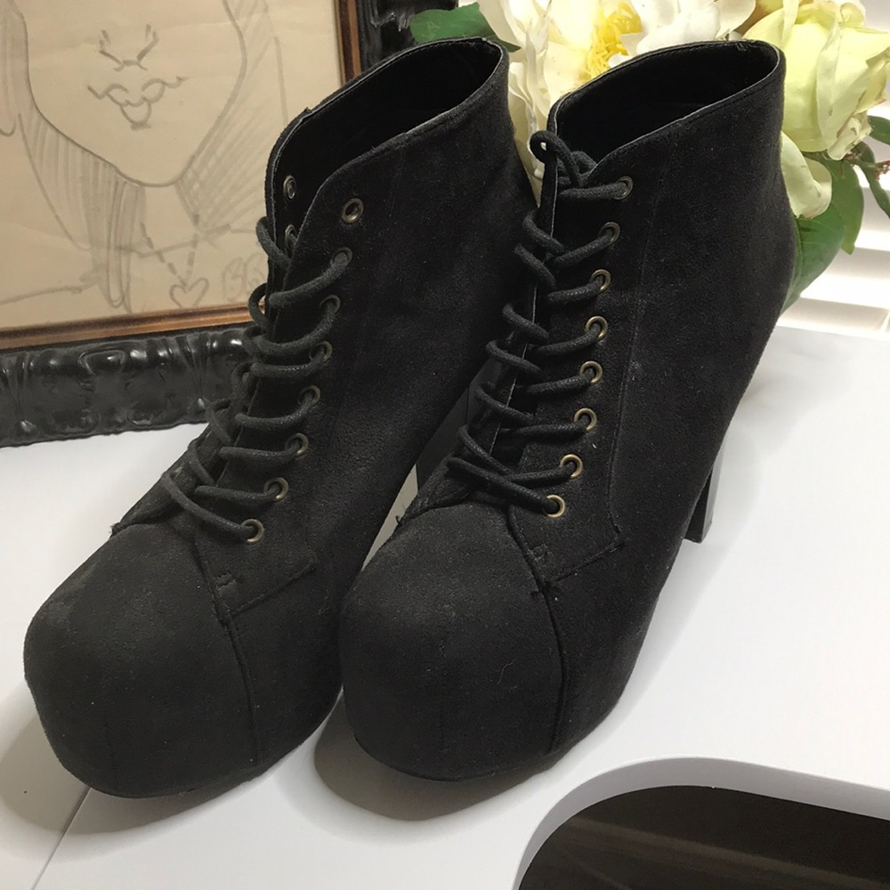 Black Ankle Booties